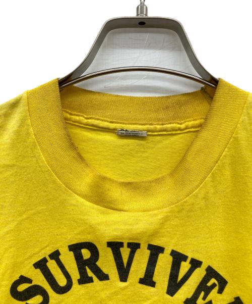 SCREEN STARS BEST（スクリーンズスターズベスト）SCREEN STARS BEST (スクリーンズスターズベスト) 80s プリントTシャツ イエロー サイズ:XLの古着・服飾アイテム