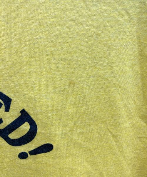 SCREEN STARS BEST（スクリーンズスターズベスト）SCREEN STARS BEST (スクリーンズスターズベスト) 80s プリントTシャツ イエロー サイズ:XLの古着・服飾アイテム