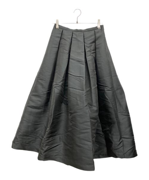 THIRD MAGAZINE（サードマガジン）THIRD MAGAZINE (サードマガジン) タフタタックボリュームスカート グレー サイズ:3の古着・服飾アイテム