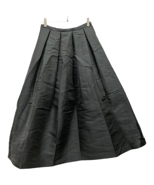 THIRD MAGAZINE（サードマガジン）THIRD MAGAZINE (サードマガジン) タフタタックボリュームスカート グレー サイズ:3の古着・服飾アイテム