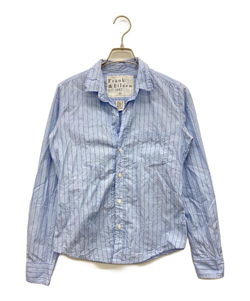 Frank&Eileen（フランクアンドアイリーン）Frank&Eileen (フランクアンドアイリーン) 長袖シャツ　BARRY スカイブルー サイズ:X-SMALLの古着・服飾アイテム