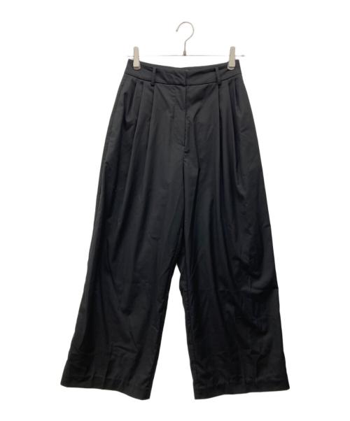 TODAYFUL（トゥデイフル）TODAYFUL (トゥデイフル) Lightweight Tuck Trousers ブラック サイズ:36の古着・服飾アイテム