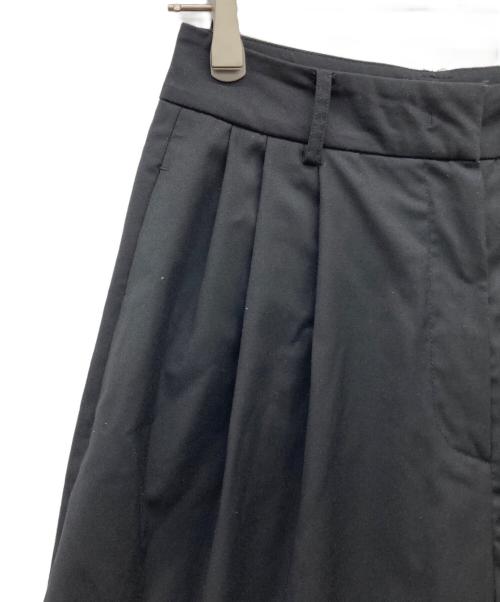TODAYFUL（トゥデイフル）TODAYFUL (トゥデイフル) Lightweight Tuck Trousers ブラック サイズ:36の古着・服飾アイテム