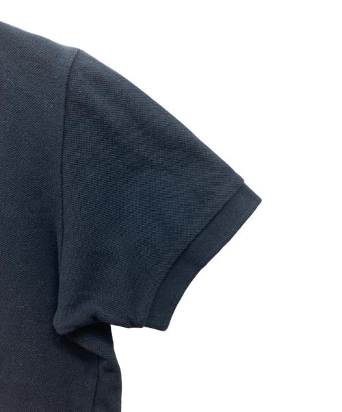 PLAY COMME des GARCONS（プレイコムデギャルソン）PLAY COMME des GARCONS (プレイコムデギャルソン) ハートポロシャツ ブラック サイズ:Mの古着・服飾アイテム