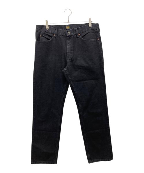 LEE（リー）LEE (リー) ブラックデニムパンツ ブラック サイズ:36×32の古着・服飾アイテム