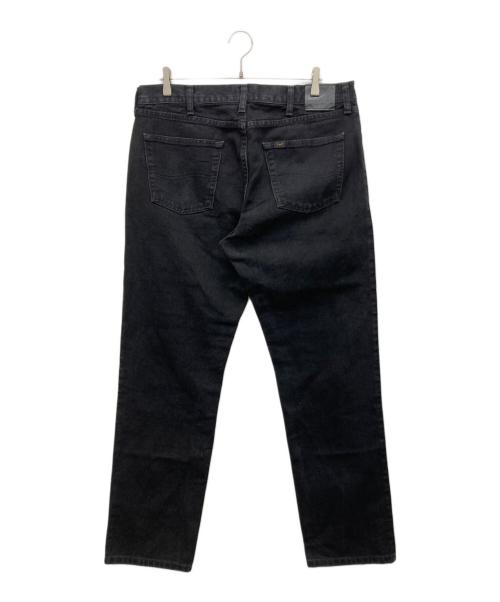 LEE（リー）LEE (リー) ブラックデニムパンツ ブラック サイズ:36×32の古着・服飾アイテム
