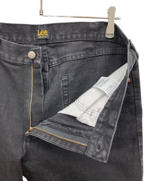 LEE（リー）LEE (リー) ブラックデニムパンツ ブラック サイズ:36×32の古着・服飾アイテム