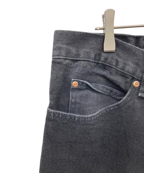 LEE（リー）LEE (リー) ブラックデニムパンツ ブラック サイズ:36×32の古着・服飾アイテム