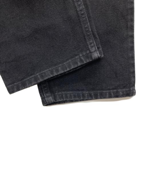 LEE（リー）LEE (リー) ブラックデニムパンツ ブラック サイズ:36×32の古着・服飾アイテム