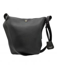 Breath TOPKAPI（ブレス トプカピ）の古着「レザーワンハンドバッグ」｜ブラック