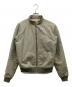 A.P.C.（アーペーセー）の古着「ボンバージャケット」｜ベージュ