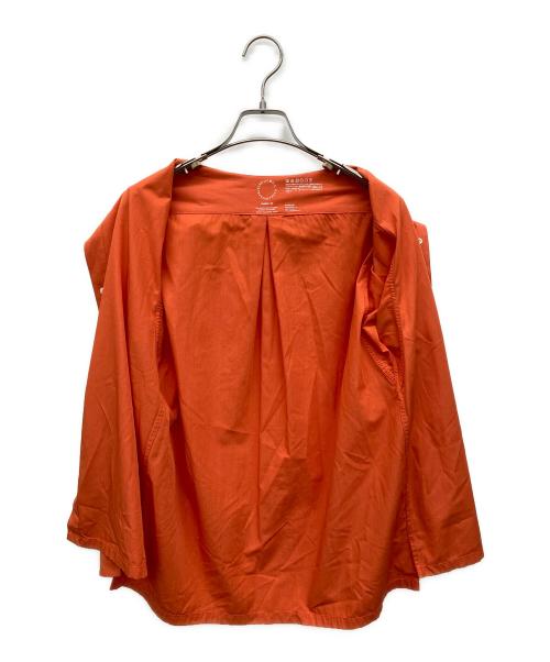 山と道（ヤマトミチ）山と道 (ヤマトミチ) スナップシャツ オレンジ サイズ:xsの古着・服飾アイテム