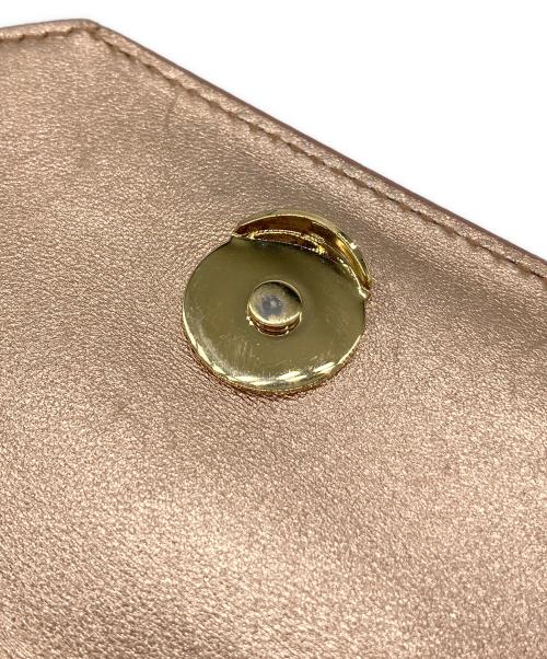 Saint Laurent Paris（サンローランパリ）Saint Laurent Paris (サンローランパリ) Mini Betty Rose Gold Crossbody Bag ピンク×ゴールドの古着・服飾アイテム