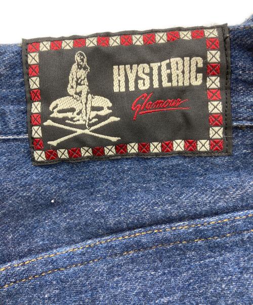 Hysteric Glamour（ヒステリックグラマー）Hysteric Glamour (ヒステリックグラマー) 裾ジップスキニーパンツ インディゴ サイズ:Freeの古着・服飾アイテム
