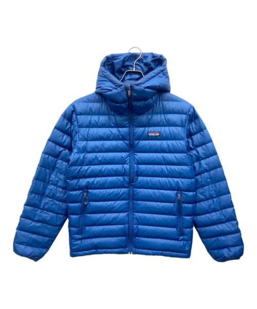 Patagonia（パタゴニア）Patagonia (パタゴニア) Down Sweater Full-Zip Hoody ブルー サイズ:XSの古着・服飾アイテム