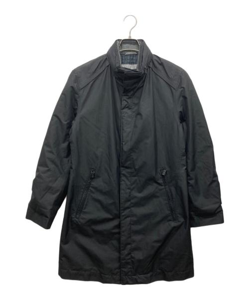 HUGO BOSS（ヒューゴ ボス）HUGO BOSS (ヒューゴ ボス) ナイロンジップコート ブラック サイズ:UK44の古着・服飾アイテム