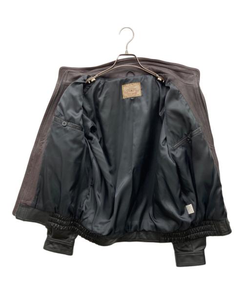 CITY BLUE（シティブルー）CITY BLUE (シティブルー) レザージャケット ブラック サイズ:L 適応胸囲96-104の古着・服飾アイテム