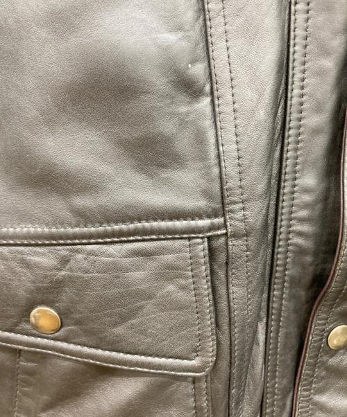CITY BLUE（シティブルー）CITY BLUE (シティブルー) レザージャケット ブラック サイズ:L 適応胸囲96-104の古着・服飾アイテム