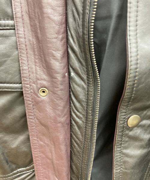 CITY BLUE（シティブルー）CITY BLUE (シティブルー) レザージャケット ブラック サイズ:L 適応胸囲96-104の古着・服飾アイテム