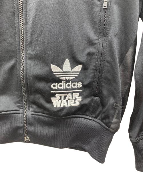 adidas（アディダス）adidas (アディダス) STAR WARS (スターウォーズ) トラックジャケット ブラック サイズ:Oの古着・服飾アイテム