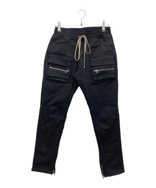 DANKE SCHON（ダンケ シェーン）Danke schon (ダンケ シェーン) ST TWILL FLAP PANTS ブラック サイズ:30の古着・服飾アイテム