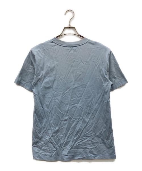 MaxMara（マックスマーラ）MaxMara (マックスマーラ) ポケットTシャツ スカイブルー サイズ:Sの古着・服飾アイテム