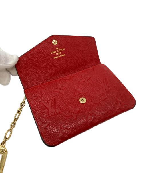 LOUIS VUITTON（ルイ ヴィトン）LOUIS VUITTON (ルイ ヴィトン) アンプラントポジェットクレ モノグラム レッドの古着・服飾アイテム