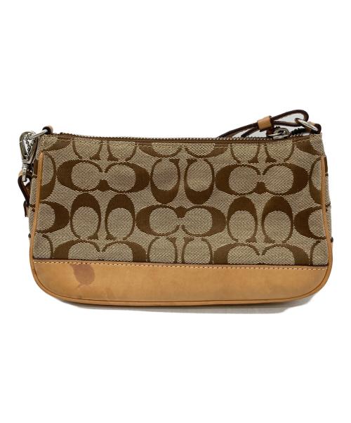 COACH（コーチ）COACH (コーチ) ワンショルダーバッグ ベージュの古着・服飾アイテム