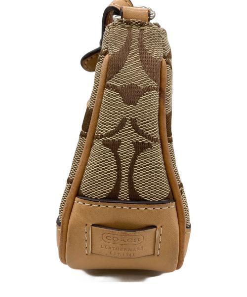 COACH（コーチ）COACH (コーチ) ワンショルダーバッグ ベージュの古着・服飾アイテム