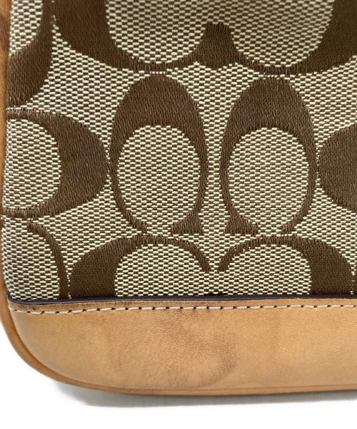 COACH（コーチ）COACH (コーチ) ワンショルダーバッグ ベージュの古着・服飾アイテム