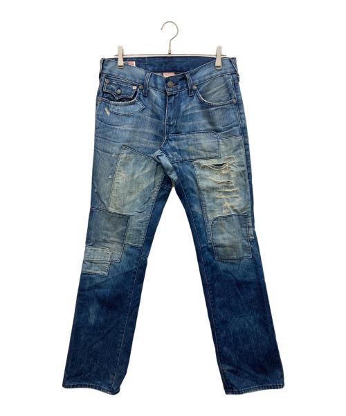 TRUE RELIGION（トゥルー レリジョン）TRUE RELIGION (トゥルー レリジョン) デニムパンツ スカイブルー サイズ:31の古着・服飾アイテム