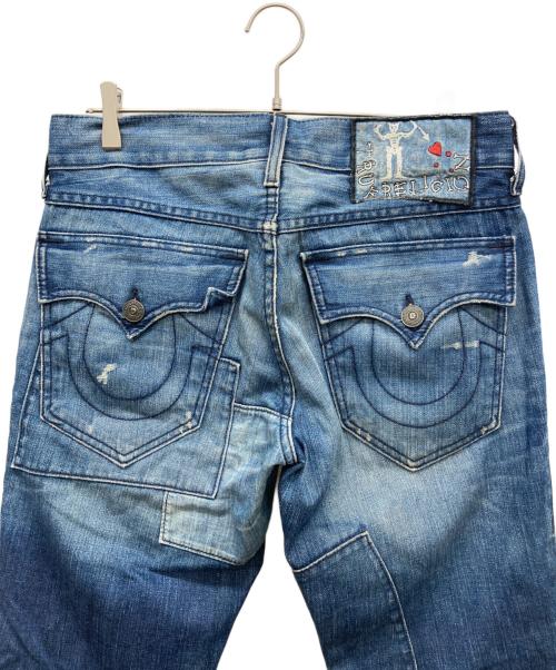 TRUE RELIGION（トゥルー レリジョン）TRUE RELIGION (トゥルー レリジョン) デニムパンツ スカイブルー サイズ:31の古着・服飾アイテム