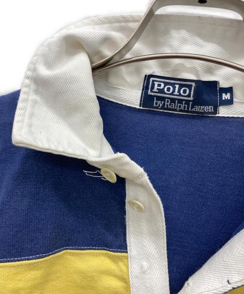 POLO RALPH LAUREN（ポロ・ラルフローレン）POLO RALPH LAUREN (ポロ・ラルフローレン) ラガーシャツ ネイビー サイズ:Mの古着・服飾アイテム