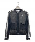 adidas Originalsアディダスオリジナル）の古着「メッシュジャケット」｜ブラック