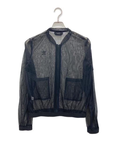 adidas Originals（アディダスオリジナル）adidas originals (アディダスオリジナル) メッシュジャケット ブラック サイズ:なしの古着・服飾アイテム