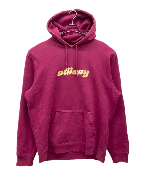 stussy（ステューシー）stussy (ステューシー) ロゴパーカー パープル サイズ:XLの古着・服飾アイテム