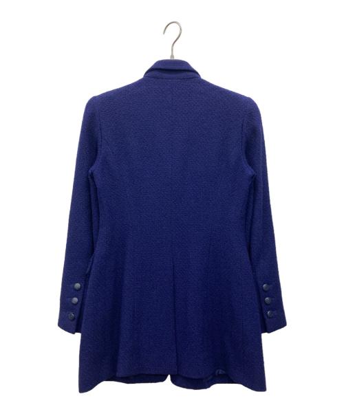 CHANEL（シャネル）CHANEL (シャネル) ツイードジャケット ネイビー サイズ:38の古着・服飾アイテム
