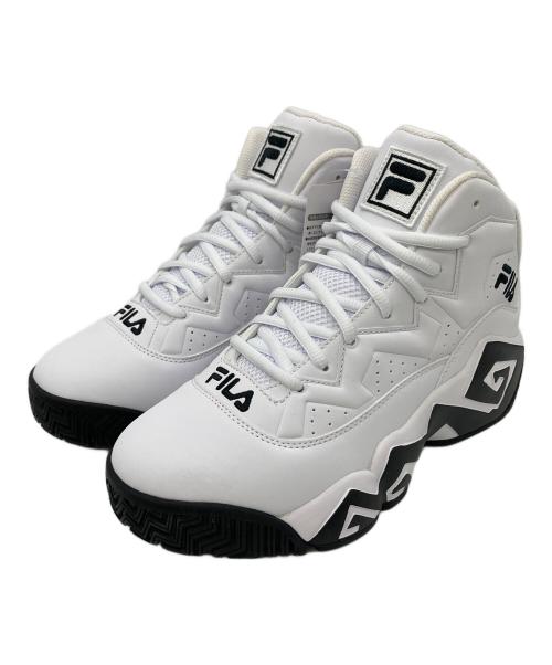 FILA（フィラ）FILA (フィラ) ハイカットスニーカー ホワイト サイズ:US7.5の古着・服飾アイテム