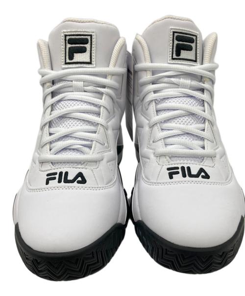FILA（フィラ）FILA (フィラ) ハイカットスニーカー ホワイト サイズ:US7.5の古着・服飾アイテム
