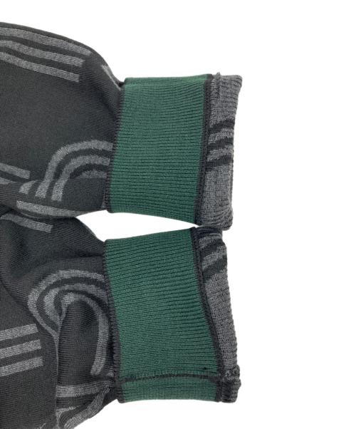 EMPORIO ARMANI（エンポリオ アルマーニ）EMPORIO ARMANI (エンポリオ アルマーニ) オールオーバージャカードロゴニット ブラック サイズ:EU Mの古着・服飾アイテム