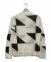 EMPORIO ARMANI (エンポリオ アルマーニ) 幾何学模様クルーネックセーター アイボリー サイズ:EU M：11000円