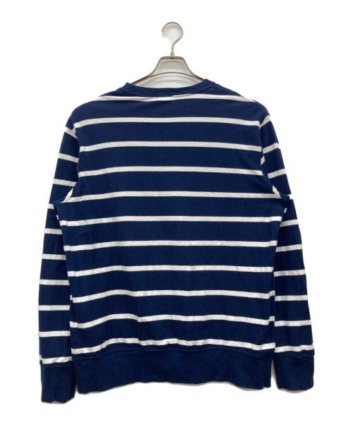 POLO RALPH LAUREN（ポロ・ラルフローレン）POLO RALPH LAUREN (ポロ・ラルフローレン) ボーダーカットソー ネイビー サイズ:L/Gの古着・服飾アイテム