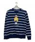 POLO RALPH LAUREN（ポロ・ラルフローレン）の古着「ボーダーカットソー」｜ネイビー