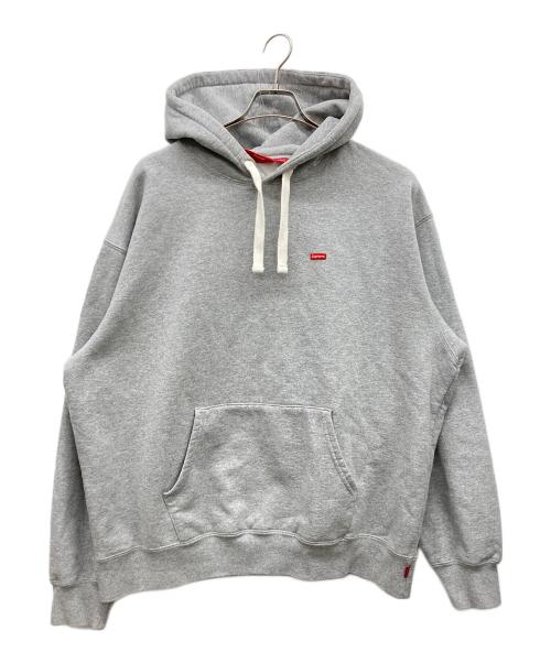 SUPREME（シュプリーム）SUPREME (シュプリーム) Small Box Drawcord Hooded Sweatshirt グレー サイズ:XLargeの古着・服飾アイテム