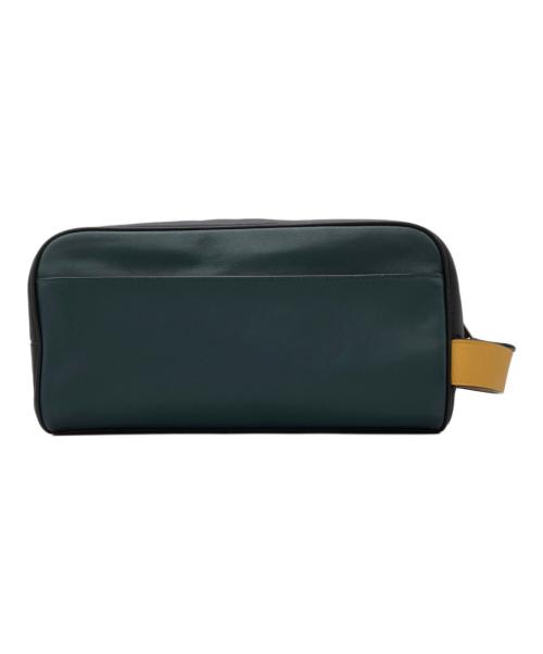 COACH（コーチ）COACH (コーチ) クラッチバッグ グリーンの古着・服飾アイテム