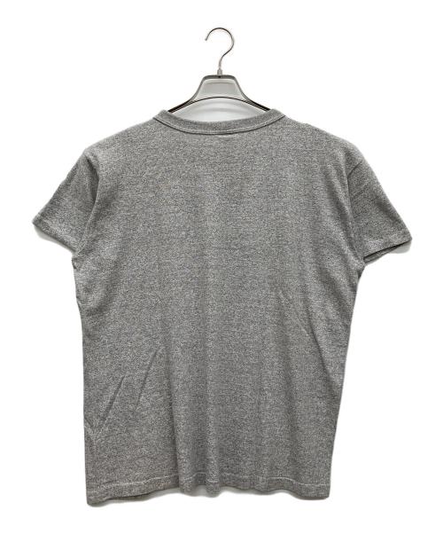 Champion（チャンピオン）Champion (チャンピオン) プリントカットソー グレー サイズ:MEDIUMの古着・服飾アイテム