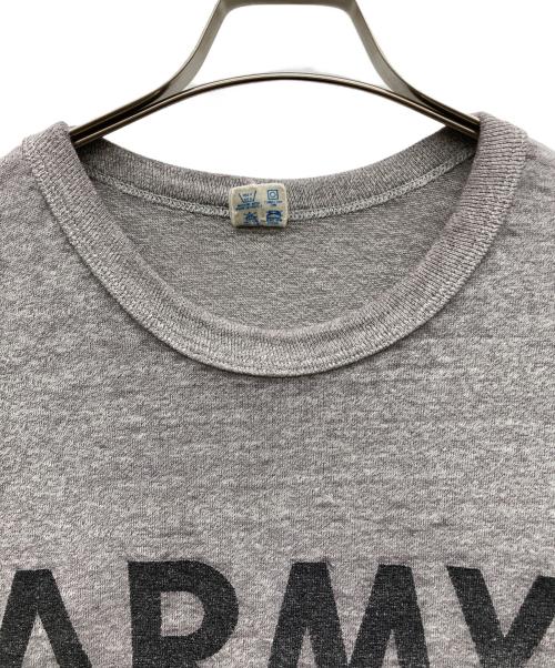 Champion（チャンピオン）Champion (チャンピオン) プリントカットソー グレー サイズ:LARGEの古着・服飾アイテム