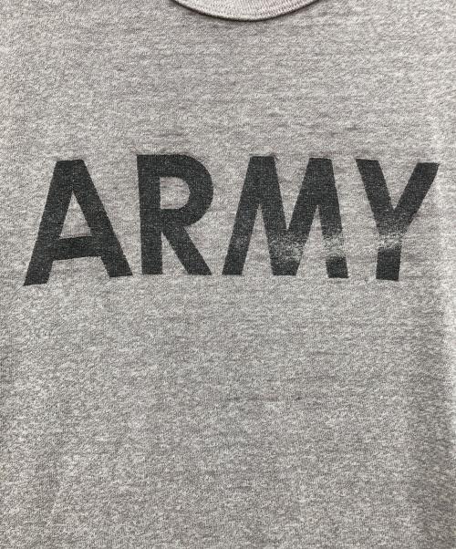 Champion（チャンピオン）Champion (チャンピオン) プリントカットソー グレー サイズ:LARGEの古着・服飾アイテム