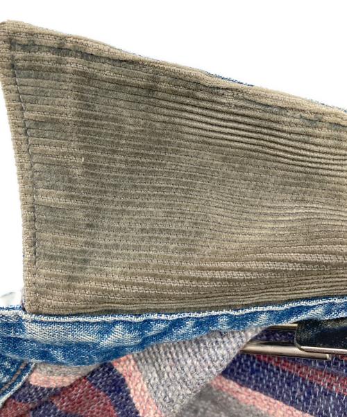 ELK BRAND（エルク ブランド）ELK BRAND (エルク ブランド) 40s~50s台 裏地ブランケットカバーオール インディゴ サイズ:不明の古着・服飾アイテム