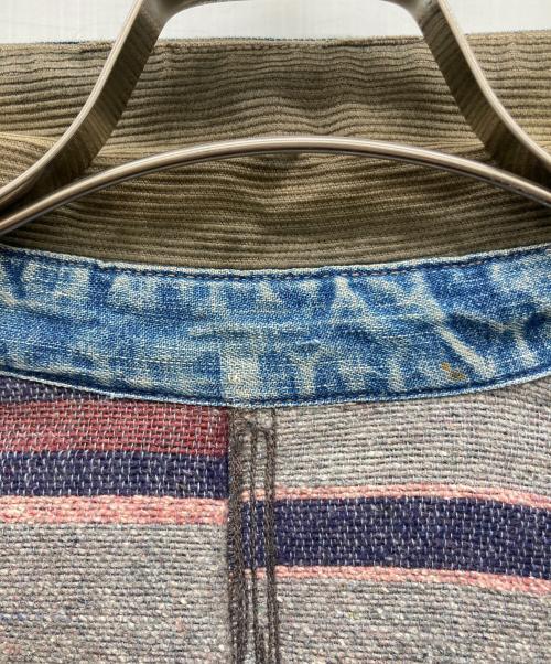 ELK BRAND（エルク ブランド）ELK BRAND (エルク ブランド) 40s~50s台 裏地ブランケットカバーオール インディゴ サイズ:不明の古着・服飾アイテム